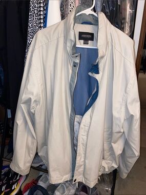 ABEERDEN Men's Lightweight Cream Jacket